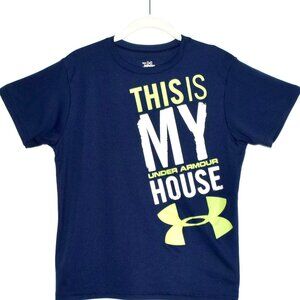 Under Armour Heatgear Crewneck Short Sleeve T-Shirt - Youth Large